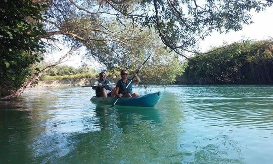 Visita guiada en kayak en Ammoudia