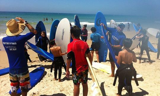 Surfing In Zahara de los Atunes