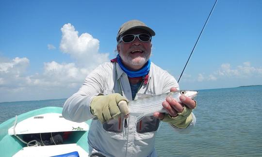 Excursion de pêche guidée dans le centre du Belize