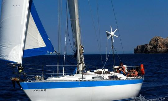 32ft ''Wauquiez Gladiateur'' Sailing Charter in Fornells Menorca, Spain