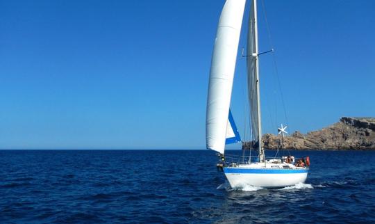 32ft ''Wauquiez Gladiateur'' Sailing Charter in Fornells Menorca, Spain