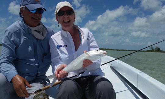 Pêche à plat pour 2 personnes à San Pedro, Belize