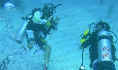 Scuba Diving Boat In Belize City