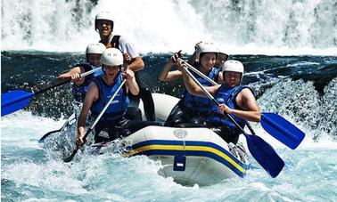 Aventure en rafting sur la rivière Una