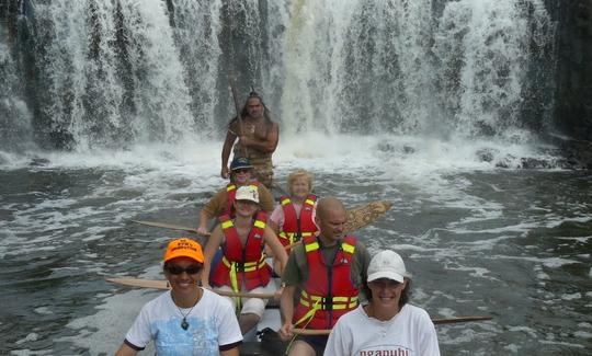 Canoa Waka Taua' en Bay of Islands