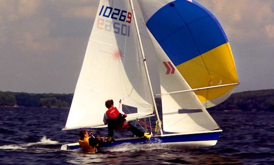 Laser 16' Daysailer Charter in Falmouth, UK