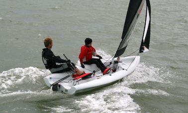 11ft Laser Pico Daysailer Charter in Falmouth, UK