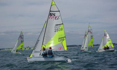 12ft RS Feva Daysailer Charter in Falmouth, UK