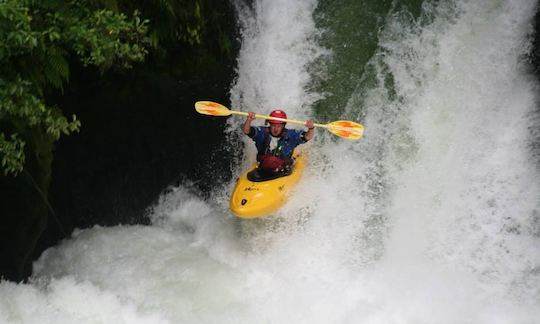 Kayak Rafting Adventures in Turangi, New Zealand