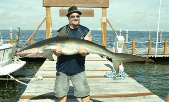 Barco de pesca Bertram de 35 pés em Cancún