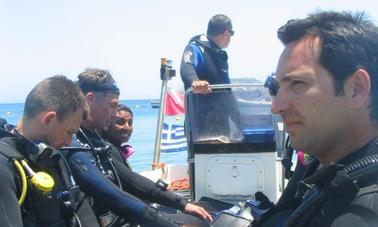 Diving Trips on a Speed Boat in Heraklion, Greece