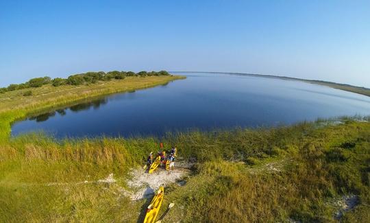 Buceo en el lago Sibaya, en África