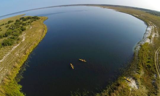 Buceo en el lago Sibaya, en África