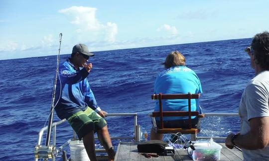 Pesca esportiva guiada no distrito de Avarua