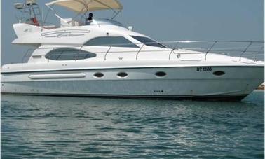 50ft Dubai Marine Motor Yacht Rental in Dubai, UAE