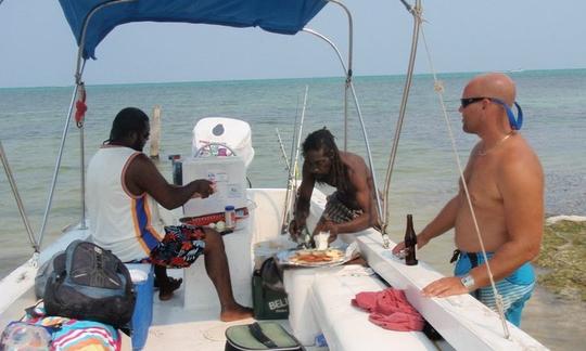 Excursion de plongée en apnée et de pêche à San Pedro, Belize