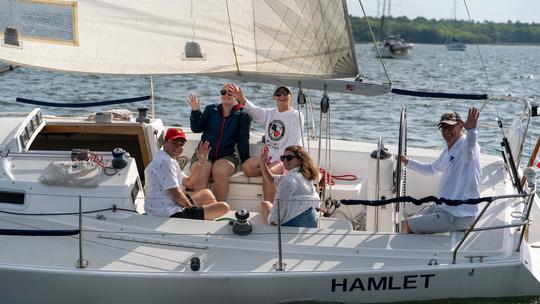 Spend the Day on Buzzards Bay - Sail on "Hamlet" a 35 '  J/105 racer/cruiser 