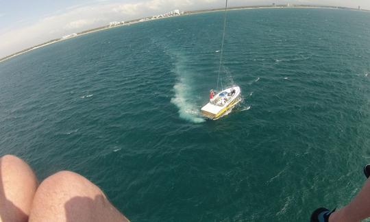 Expérience de vol en parachute ascensionnel sur la plage de Playa Blanca, au Panama