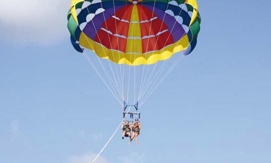 Expérience de vol en parachute ascensionnel sur la plage de Playa Blanca, au Panama