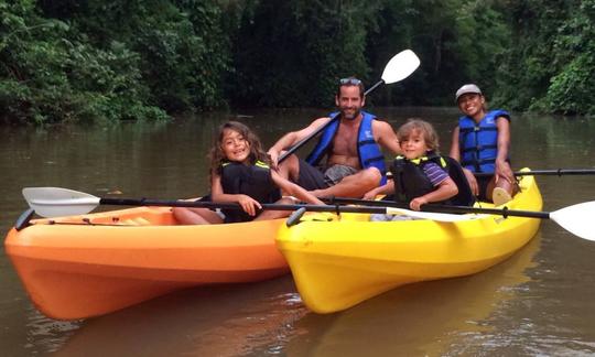 Excursões guiadas de caiaque em Tortuguero, Costa Rica