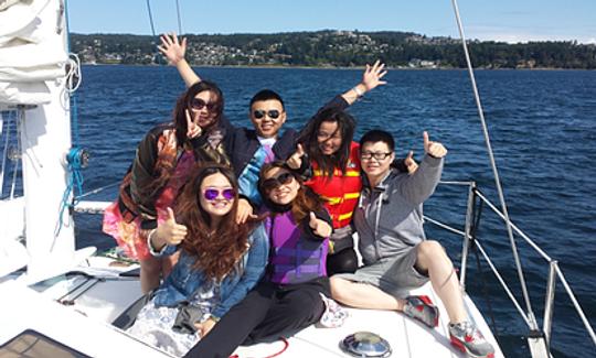 Shadowfax Cruising Catamaran Charter in Nanaimo, Canada