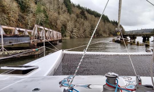 Shadowfax Cruising Catamaran Charter in Nanaimo, Canada