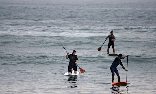 Location de planches à pagaie et de surf à Miraflores, Pérou