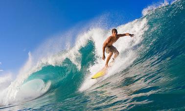 Surf Lesson and Board Rental In Las Terrenas