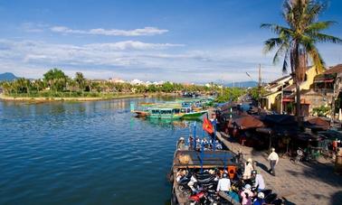 Excursion en bateau et à vélo à Hoi An au Vietnam