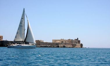 Bavaria 46 Sailing Charter in Syracuse, Sicily with Skipper Carlo and Federica