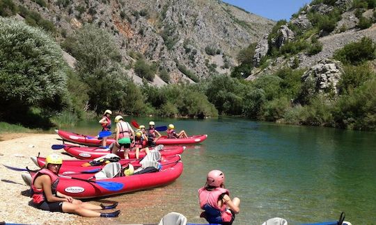 Kayak Safari Trips in the Zrmanja River