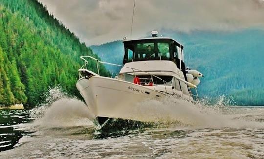 Louez un yacht à moteur Bayliner Explorer « Saltery C » de 40 pieds à Ketchikan, en Alaska