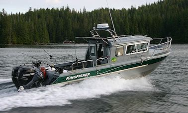 Location d'une cabine Cuddy de 19 pieds à Thorne Bay, en Alaska