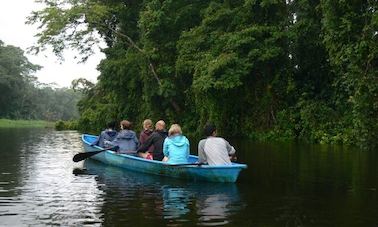 Passeios de canoa em Tortuguero