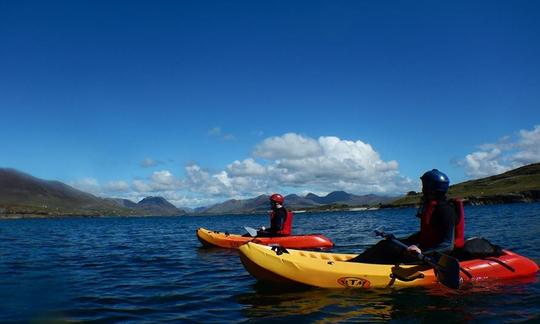 Piragüismo en el mar costero de Connemara