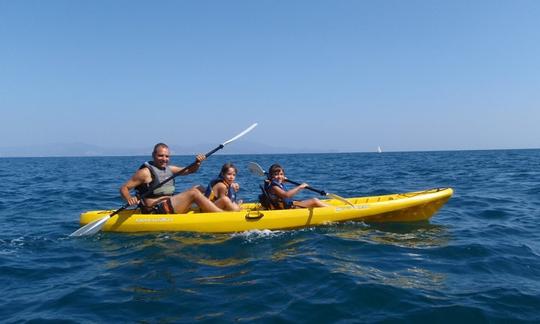 Location de kayaks pour toute la famille, excursions et cours à L'Escala