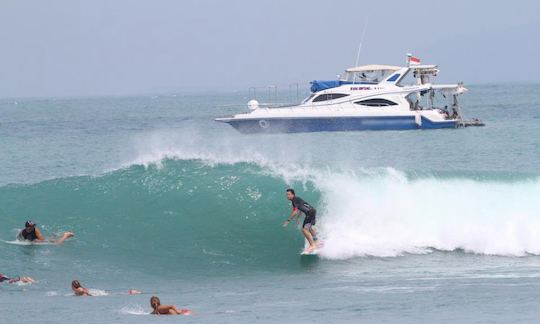 Surf Boat on Mentawi Islands, Indonesia