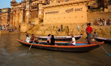 Row Boat in Varanasi