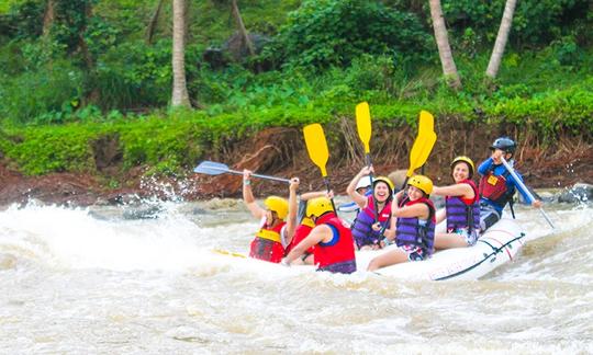 Rafting em águas brancas em Cagayan de Oro, Filipinas