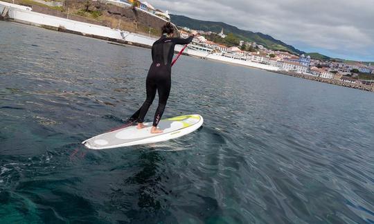 Passeios ecológicos de stand up paddleboard nos Açores, Portugal