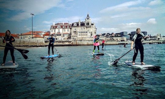 Aluguel e aulas de stand up paddleboard em São Mamede