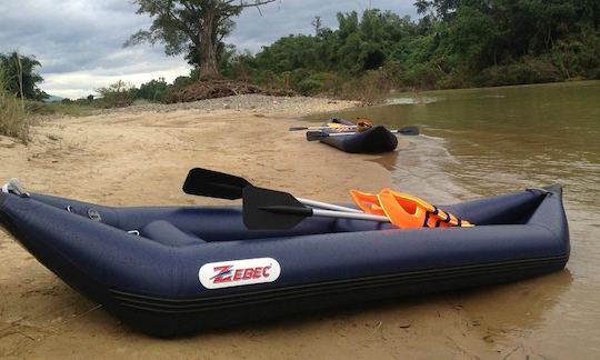 Inflatable kayak Trip in Nha Trang, Vietnam