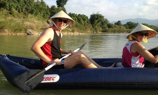 Inflatable kayak Trip in Nha Trang, Vietnam