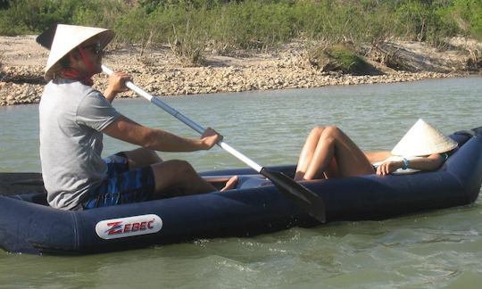 Inflatable kayak Trip in Nha Trang, Vietnam