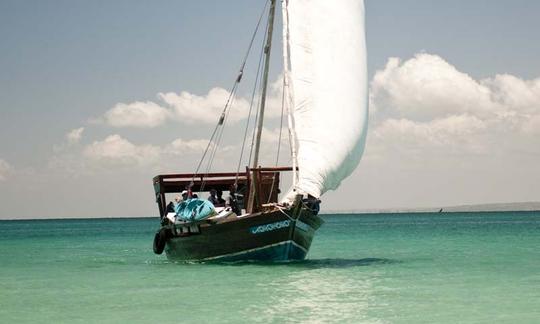 Boat Island Safari and Diving Trips in Mozambique