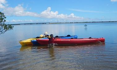 Enjoy Sea Kayaking Tour in West end of Iriomote Island in Japan