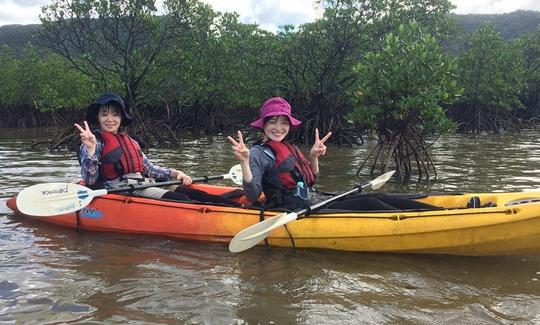 Kayak de mer pour 2 personnes sur l'île d'Iriomote au Japon