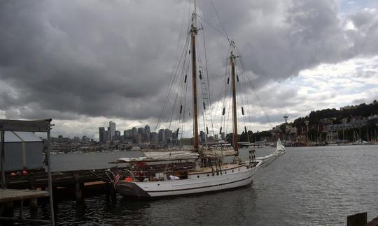 Captained Charter On 63ft Sailing Schooner from Seattle Washington