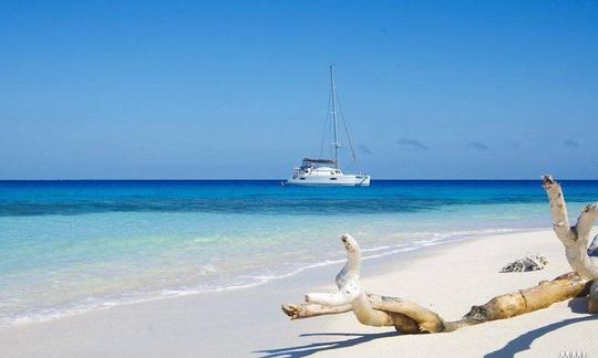 Alquiler de catamarán a vela «Abaca» en Numea