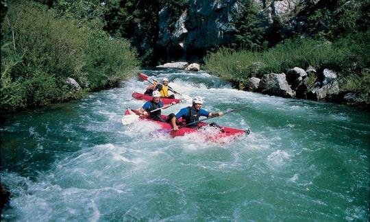 Excursiones de rafting en el río Cetina